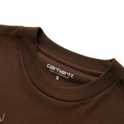 Carhartt WIP S/S HOME BUILDERS T-SHIRT -Tom wood Shop carharttWIPSSHOMEBUILDERST SHIRTDARKUMBERSI031000 0W5 XX 4