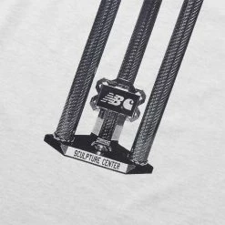 Carhartt WIP X NB L/S T-SHIRT -Tom wood Shop carharttXNBLST SHIRT CONS ASHHEATHERDARKNAVYSI030724 5