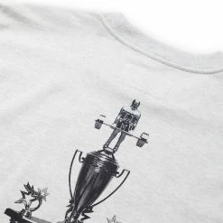 Carhartt WIP X NB L/S T-SHIRT -Tom wood Shop carharttXNBLST SHIRT CONS ASHHEATHERDARKNAVYSI030724 6