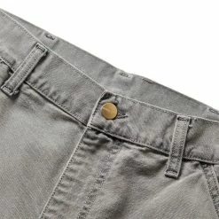 Carhartt WIP DOUBLE KNEE PANT -Tom wood Shop carharttwipDOUBLEKNEEPANTENZIAN FADED 32I029196 0WJFH 3