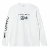 Carhartt WIP L/S STATIC MAGIC T-SHIRT -Tom wood Shop carharttwipLSSTATICMAGICT SHIRTWHITEXSI030192 02 XX 5
