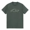 Carhartt WIP S/S DOME SCRIPT T-SHIRT -Tom wood Shop carharttwipSSDOMESCRIPTT SHIRTHEMLOCKGREENXSI029981 0NV XX 1