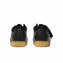 Clarks WALLABEE (RAFFIA) -Tom wood Shop clarksWALLABEERAFFIABLACKRAFFIASUEDE826165512 3