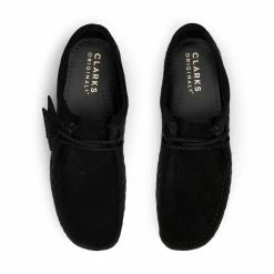 Clarks WALLABEE (RAFFIA) -Tom wood Shop clarksWALLABEERAFFIABLACKRAFFIASUEDE826165512 4