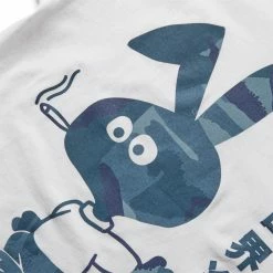 Cold World Frozen Goods BLUE CAMO BUNNY -Tom wood Shop coldworldfrozengoodsBLUECAMOBUNNYWHITESFW22 T06 WHT 5