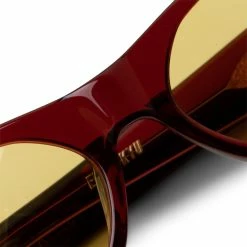 Flatlist EDDIE KYU -Tom wood Shop flatlistEDDIEKYUMAROONCRYSTALSOLIDYELLOWOS013383 6