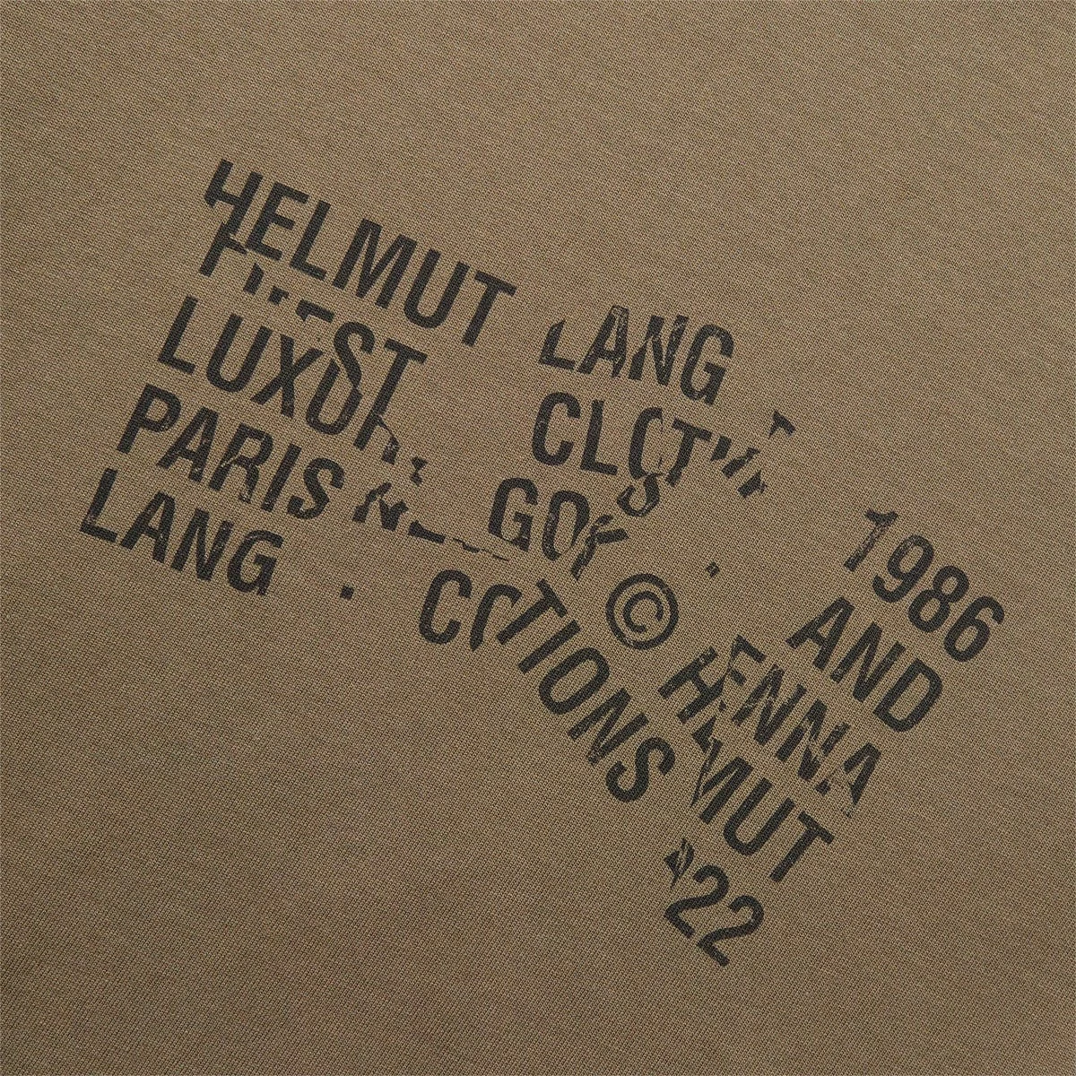 Helmut Lang CRUMPLE T-SHIRT 4 Helmut Lang CRUMPLE T-SHIRT - Image 2