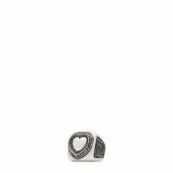 Human Made HEART COLLEGE RING -Tom wood Shop humanmadeHEARTCOLLEGERINGSILVERSILVER15HM22GD051 2