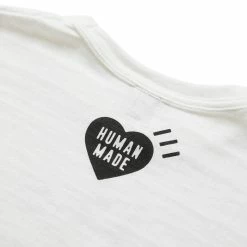 Human Made T-SHIRT #03 -Tom wood Shop humanmadeT SHIRT 03WHITESHM24TE003 4