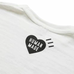 Human Made T-SHIRT #07 -Tom wood Shop humanmadeT SHIRT 07WHITESHM24TE007 4