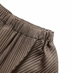 Homme Plissé Issey Miyake PLEATS BOTTOMS 1 -Tom wood Shop isseymiyakePLEATSBOTTOMS1ALPACABROWN1HP28JF131 4