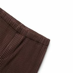Homme Plissé Issey Miyake PLEATS BOTTOMS 3 -Tom wood Shop isseymiyakePLEATSBOTTOMS3BURNTBROWN1HP28JF136 4