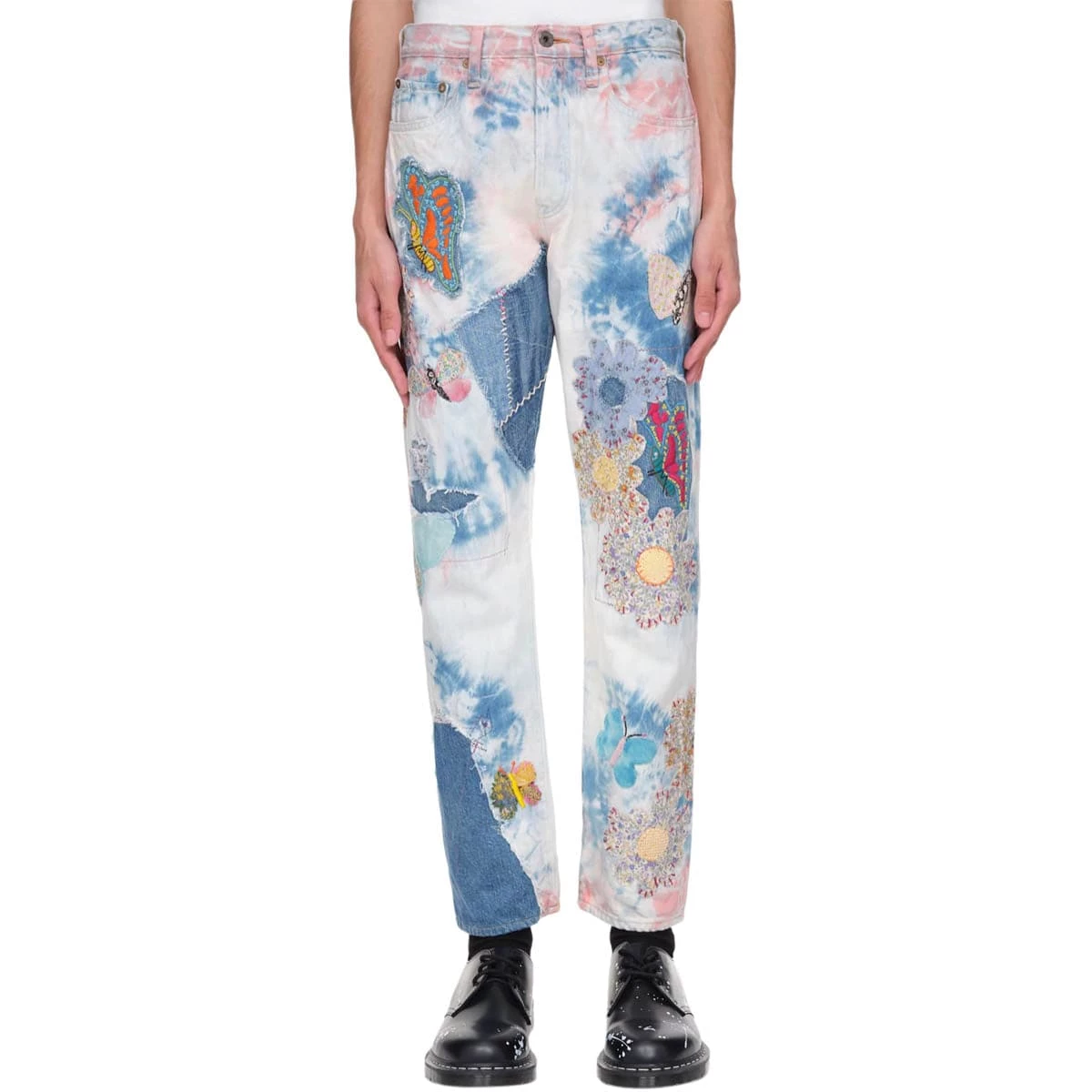 KAPITAL 12.5.OZ DENIM 5P MONKEY CISCO (CRAZY PAPILLON) 3 KAPITAL 12.5.OZ DENIM 5P MONKEY CISCO (CRAZY PAPILLON)