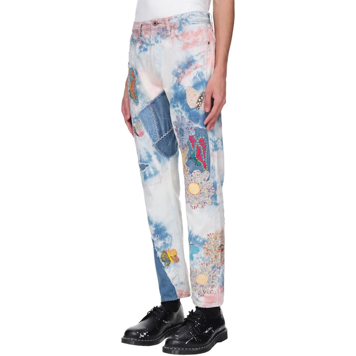 KAPITAL 12.5.OZ DENIM 5P MONKEY CISCO (CRAZY PAPILLON) 4 KAPITAL 12.5.OZ DENIM 5P MONKEY CISCO (CRAZY PAPILLON) - Image 2