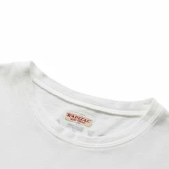 KAPITAL 20/-JERSEY LONG SLEEVE T(CAPITAL PATCH) -Tom wood Shop kapital20 JERSEYLONGSLEEVECAPITALPATCHWHITE1EK 1197 3