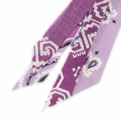 KAPITAL BANDANA FRINGE NECKLACE -Tom wood Shop kapitalBANDANAFRINGENECKLACELIGHTPURPLEOSEK 1061 3