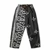 KAPITAL COMBED BURBERRY HUMONGO CROSS EASY PANTS -Tom wood Shop kapitalCOMBEDBURBERRYHUMONGOCROSSEASYPANTSBLACK1K2105LP154 1