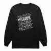 Maharishi ANDY WARHOL AIRBORNE L/S T-SHIRT -Tom wood Shop maharishiANDYWARHOLAIRBORNELST SHIRTBLACKS9923 1