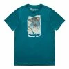 Maharishi CUBIST EAGLE T-SHIRT -Tom wood Shop maharishiCUBISTEAGLET SHIRTDARKTEALS9927 1