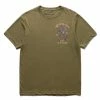 Maharishi U.A.P. EMBROIDERED T-SHIRT -Tom wood Shop maharishiU.A.P.EMBROIDEREDT SHIRTOLIVES4093 1