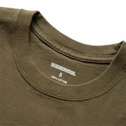 Neighborhood NH TEE-14 SS -Tom wood Shop neighborhoodNHTEE 14SSOLIVEDRABS222PCNH ST14 3