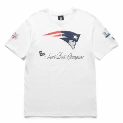 NEW ERA HISTORIC CHAMPIONS SS TEE PATRIOTS