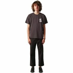 One Of These Days PASSED TIME TEE -Tom wood Shop oneofthesedaysPASSEDTIMETEEBLACKSSS22 1BLK1 6