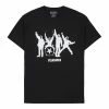 Pleasures ANGUISH T-SHIRT -Tom wood Shop pleasuresANGUISHT SHIRTBLACKSP22SU040 1