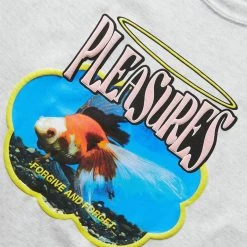 Pleasures BOWL T-SHIRT -Tom wood Shop pleasuresBOWLT SHIRTASHGREYSP22F044 2