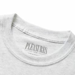 Pleasures BOWL T-SHIRT -Tom wood Shop pleasuresBOWLT SHIRTASHGREYSP22F044 3