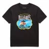Pleasures BOWL T-SHIRT -Tom wood Shop pleasuresBOWLT SHIRTBLACKSP22F044 1