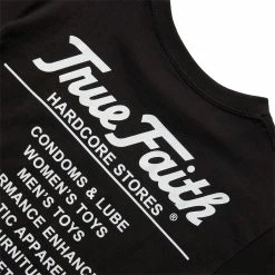 Pleasures FAITH T-SHIRT -Tom wood Shop pleasuresFAITHT SHIRTBLACKSP22F058 4