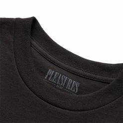 Pleasures FRIENDSHIP T-SHIRT -Tom wood Shop pleasuresFRIENDSHIPT SHIRTBLACKSP22F057 3
