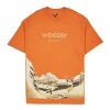 Pleasures PINKERTON T-SHIRT 2 Pleasures PINKERTON T-SHIRT -Tom wood Shop pleasuresPINKERTONT SHIRTORANGESP22SU049 1