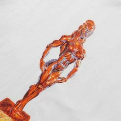 Pleasures STRONG T-SHIRT -Tom wood Shop pleasuresSTRONGT SHIRTWHITESP22F052 3