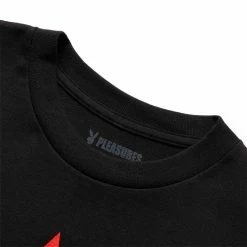 Pleasures X PLAYBOY CONNECT T-SHIRT -Tom wood Shop pleasuresXPLAYBOYCONNECTT SHIRTBLACKSP22PB044 BLACK 4