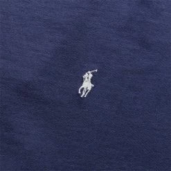 Polo Ralph Lauren ORIGINAL LABEL SASH STRIPE T-SHIRT -Tom wood Shop poloralphlaurenORIGINALLABELSASHSTRIPET SHIRTDARKCOBALTS710900944001 3