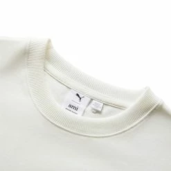 Puma X AMI TEE -Tom wood Shop pumaXAMITEEMARSHMALLOWS53599275 3