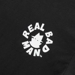 Real Bad Man RBM CIRCLE LS TEE -Tom wood Shop realbadmanRBMCIRCLELSTEEBLACKSRBM10013 3