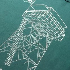 Reese Cooper WATCHTOWER T-SHIRT -Tom wood Shop reesecooperWATCHTOWERTEESHIRTFORESTGREENXXLPY00170 3
