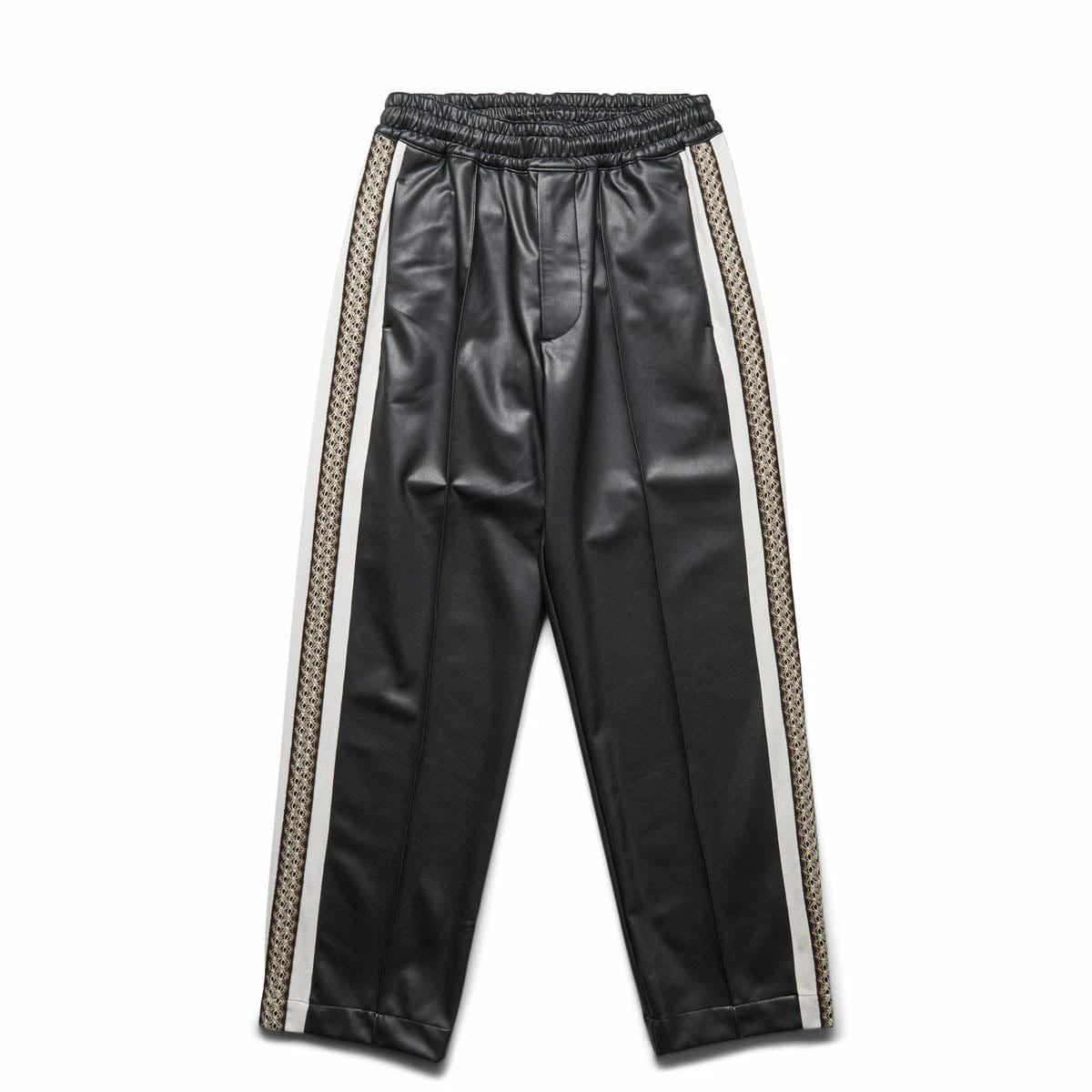 Sasquatchfabrix SYNTHETIC LEATHER TRACK PANTS 3 Sasquatchfabrix SYNTHETIC LEATHER TRACK PANTS