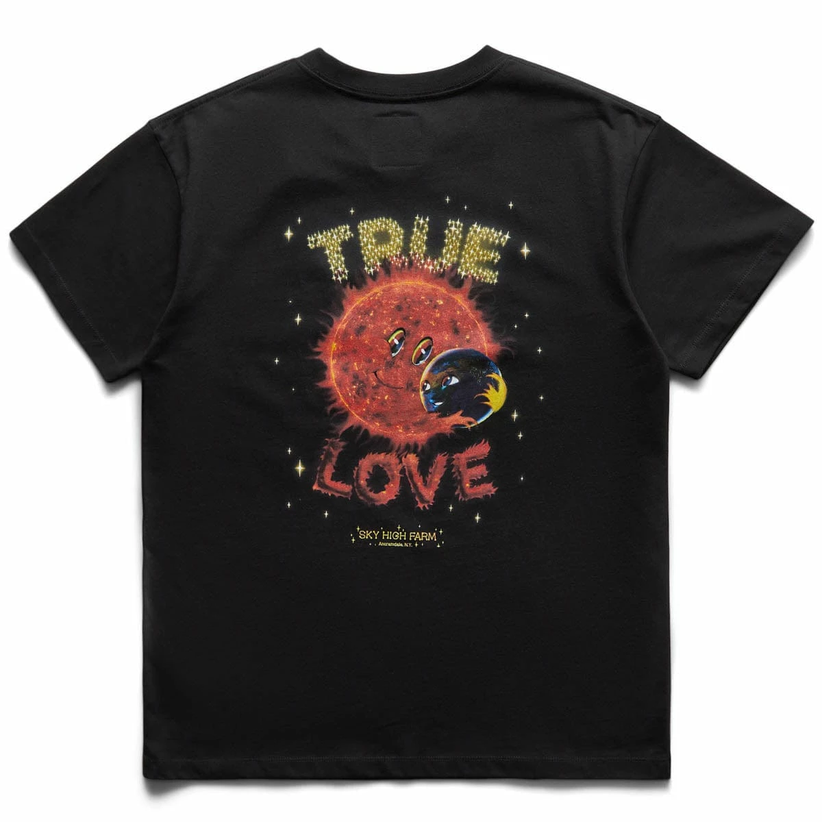 SKY HIGH FARM WORKWEAR TRUE LOVE T-SHIRT KNIT 4 SKY HIGH FARM WORKWEAR TRUE LOVE T-SHIRT KNIT - Image 2