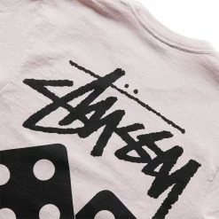 Stüssy DICE PIGMENT DYED T-SHIRT 10 Stüssy DICE PIGMENT DYED T-SHIRT -Tom wood Shop stussyDICEPIG.DYEDTEEBLUSHS1904883 4