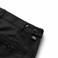 Stüssy VOLUME PLEATED TROUSER 9 Stüssy VOLUME PLEATED TROUSER -Tom wood Shop stussyVOLUMEPLEATEDTROUSERBLACK30116537 4