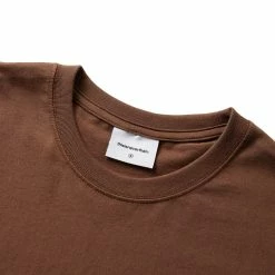 Thisisneverthat PAINTED TSNT L/S TEE -Tom wood Shop thisisneverthatPAINTEDTISNVRATCARLSTEEBROWNSTN223TTSLT06 3