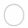 Tom Wood ROUNDED CURB CHAIN THIN -Tom wood Shop tomwoodROUNDEDCURBCHAINTHIN925STERLINGSILVER17IN.N01048NA01S925 1