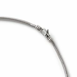 Tom Wood SNAKE CHAIN -Tom wood Shop tomwoodSNAKECHAIN925STERLINESILVER18IN.N30SNNA01S925 3