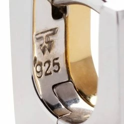 Tom Wood STEP HUGGIES DUO -Tom wood Shop tomwoodSTEPHUGGIESDUO925STERLINESILVER9KGOLDOSE972NA01S925 9K 6