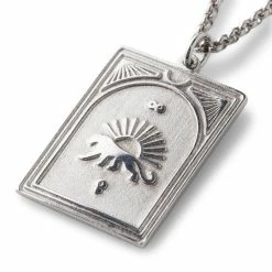 Tom Wood TAROT STRENGTH PENDANT NECKLACE -Tom wood Shop tomwoodTAROTSTRENGTHPENDANT925STERLINGSILVER21.5IN.NPST15NA01S925 5
