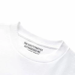 Wacko Maria CREW NECK T-SHIRT (TYPE-2) -Tom wood Shop wackomariaCREWNECKT SHIRT TYPE 2 WHITEM22FW WMT TEE02 3